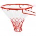 Сетка баскетбольная, 50 см, нить 3 мм, двухцветная, (2 шт)