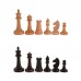 Шахматные фигуры "Российские", утяжеленные, буковые, (король h-10.5 см, пешка h-5 см)