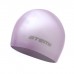 Шапочка для плавания Atemi SC105, силикон, цвет розовый
