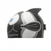 Шапочка для плавания Атеми FC102, силикон детская, рыбка, цвет чёрный
