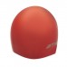 Шапочка для плавания Atemi SC309, силикон, цвет красный