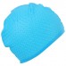Шапочка для бассейна массажная ONLYTOP Swim, силиконовая, обхват 54-60 см, цвета микс
