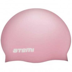 Шапочка для плавания Atemi SC305, силикон, цвет розовый