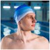 Шапочка для плавания взрослая ONLYTOP Swim, тканевая, обхват 54-60 см