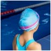 Шапочка для плавания детская «Единорожка», тканевая, обхват 46-52 см