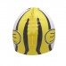 Шапочка для плавания Атеми FC101, силикон детская, рыбка, цвет жёлтый