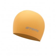 Шапочка для плавания Atemi TC405, тонкий силикон, оранжевый