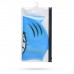 Шапочка для плавания Атеми FC205, силикон детская, рыбка, цвет голубой