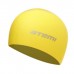 Шапочка для плавания Atemi SC307, силикон, цвет жёлтый