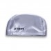 Шапочка для плавания Atemi PU 12, тканевая с полиуретановым покрытием, цвет серебро