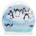 Шапочка для плавания детская «Пингвины», силиконовая, обхват 46-52 см
