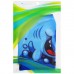 Шапочка для плавания детская «Акулёнок», тканевая, обхват 46-52 см