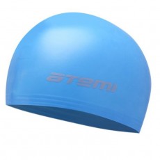 Шапочка для плавания Atemi TC303, детская, тонкий силикон, цвет голубой