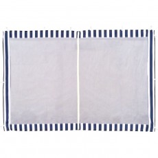 Стенка синяя с москитной сеткой для тента-шатра №4140