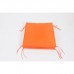 Подушка-матрас водоотталкивающ. 195х63х3,5 см, плащевка полиэстер 100%, цвет оранжевый, синтетическое волокно