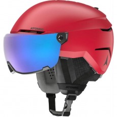 Шлем SAVOR VISOR STEREO, размер 51-55, цвет красный