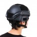 Шлем защитный "Storm tactic", черный, пластик