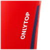 Брюки спортивные ONLYTOP unisex, цвет красный, размер 58