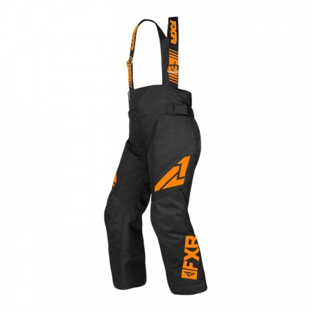 Штаны FXR Clutch с утеплителем, размер L-XL, чёрные, оранжевые