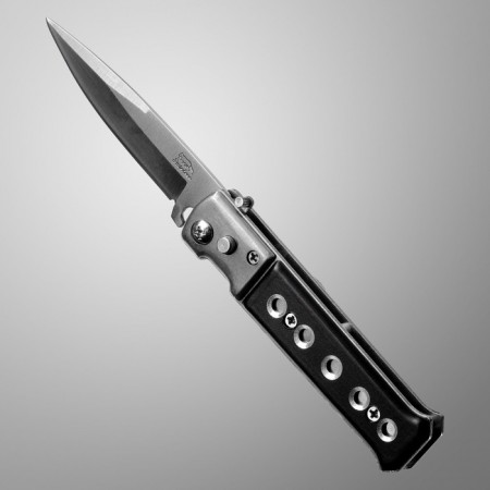 Нож складной полуавтоматический "Ёрш", клинок 7см