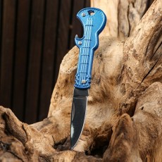 Нож складной "Гитара", цвет микс 12см, клинок 4,5см