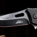 Нож складной "Щука", полуавтоматический, рукоять с кольцом, 20см, клинок 8см