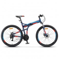 Велосипед 26" Stels Pilot-950 MD, V011, цвет тёмно-синий, размер 17,5”