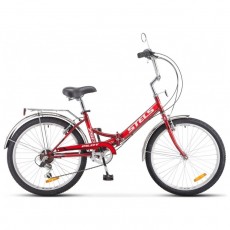 Велосипед 24" Stels Pilot-750, Z010, цвет красный, размер 14"