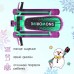 Снегокат Nika Snowdrive Neon, СНД3N/G, цвет неон/фиолетовый