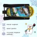 Снегокат Nika Snowdrive «Зимний спорт», СНД3, цвет чёрный/жёлтый