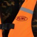 Жилет спасательный Flinc двухсторонний 120 кг (оранжевая основа, камуфляж внутри)
