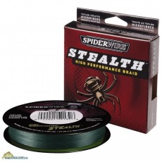 Леска плетёная Spiderwire STEALTH Green 0.25 137м
