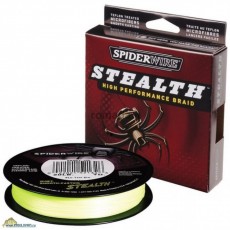 Леска плетёная Spiderwire STEALTH Yellow 0.17 137м