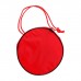 Мешок для обуви и мячей Calligrata стандарт, круглое дно, 360 х 220 мм,плотность 210 D, красный