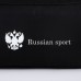 Сумка спортивная Russian Team, наружный карман, 40 см х 24 см х 21 см, цвет чёрный