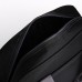 Сумка спортивная на молнии, наружный карман, длинный ремень, цвет чёрный/серый