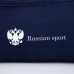 Сумка спортивная Russian Team, наружный карман, 40 см х 24 см х 21 см, цвет синий