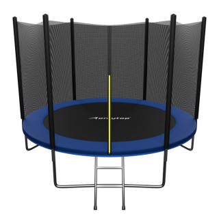 Батут 10 ft, d=305 см, с внешней защитной сеткой и лестницей, цвет синий