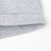 Костюм детский (толстовка, шорты) KAFTAN "Basic line", рост 98-104, цвет серый