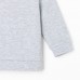 Костюм детский (толстовка, шорты) KAFTAN "Basic line", рост 98-104, цвет серый