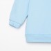 Костюм детский (свитшот, брюки) KAFTAN "Basic line", размер 36 (134-140), цвет голубой