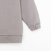 Костюм детский (свитшот, брюки) KAFTAN "Basic line", размер 30 (98-104), цвет серый