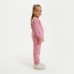 Костюм для девочки (свитшот, брюки) KAFTAN "Basic line", размер 40 (158-164), цвет розовый
