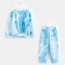 Костюм для девочки (свитшот, брюки) MINAKU: Casual Collection KIDS цвет голубой, р-р 98