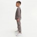 Костюм детский (свитшот, брюки) KAFTAN "Basic line", размер 34 (122-128), цвет серый