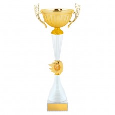 Кубок спортивный, площадка под нанесение, высота 35 см, цвет золото