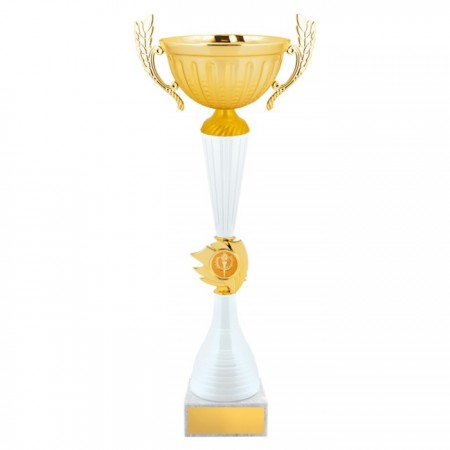 Кубок спортивный, площадка под нанесение, высота 35 см, цвет золото