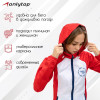 Ветровка унисекс с сумкой red, р. 48