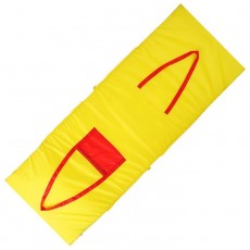 Сумка-коврик для спорта и отдыха 2 в 1, цвет жёлтый