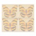 Приманка декоративная от мух "КАРАКУРТ СУПЕР", пакет, 4 наклейки (бабочка черно-желтая)